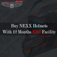 Buy NEXX Helmets With 12 Months EMI Facility